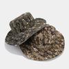 Digital Sun Hats for Men Women Boonie Hat UPF Bucket Hat Wide Brim UV Protection Fishing Hiking Safari Outdoor Hats Mesh Ventilated Outdoor Hiking