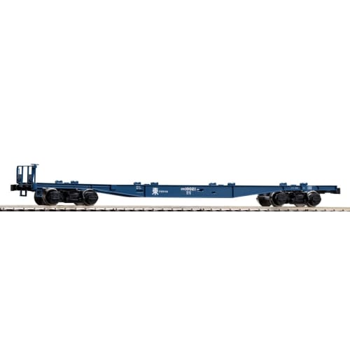 Tomytec TOMIX HO Gauge JNR Koki 10000 Series Freight Car (4-Cargo Capacity, No Container) Model Train Freight Car HO-745