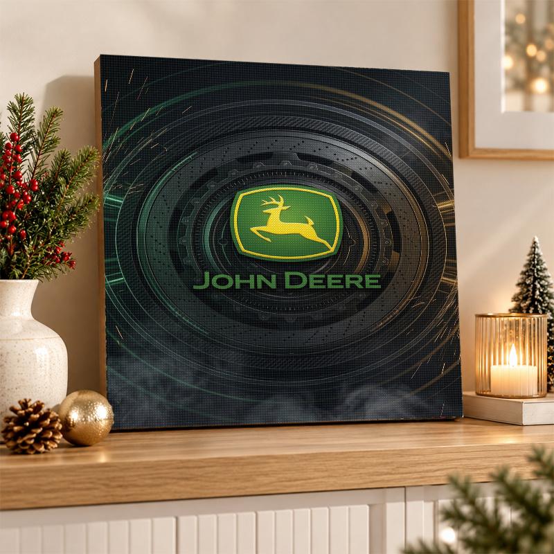 John Deere Súprava na diamantové malování 5D plné vrtáky DIY diamantová mozaika Nástěnná malba Domácí dekorace
