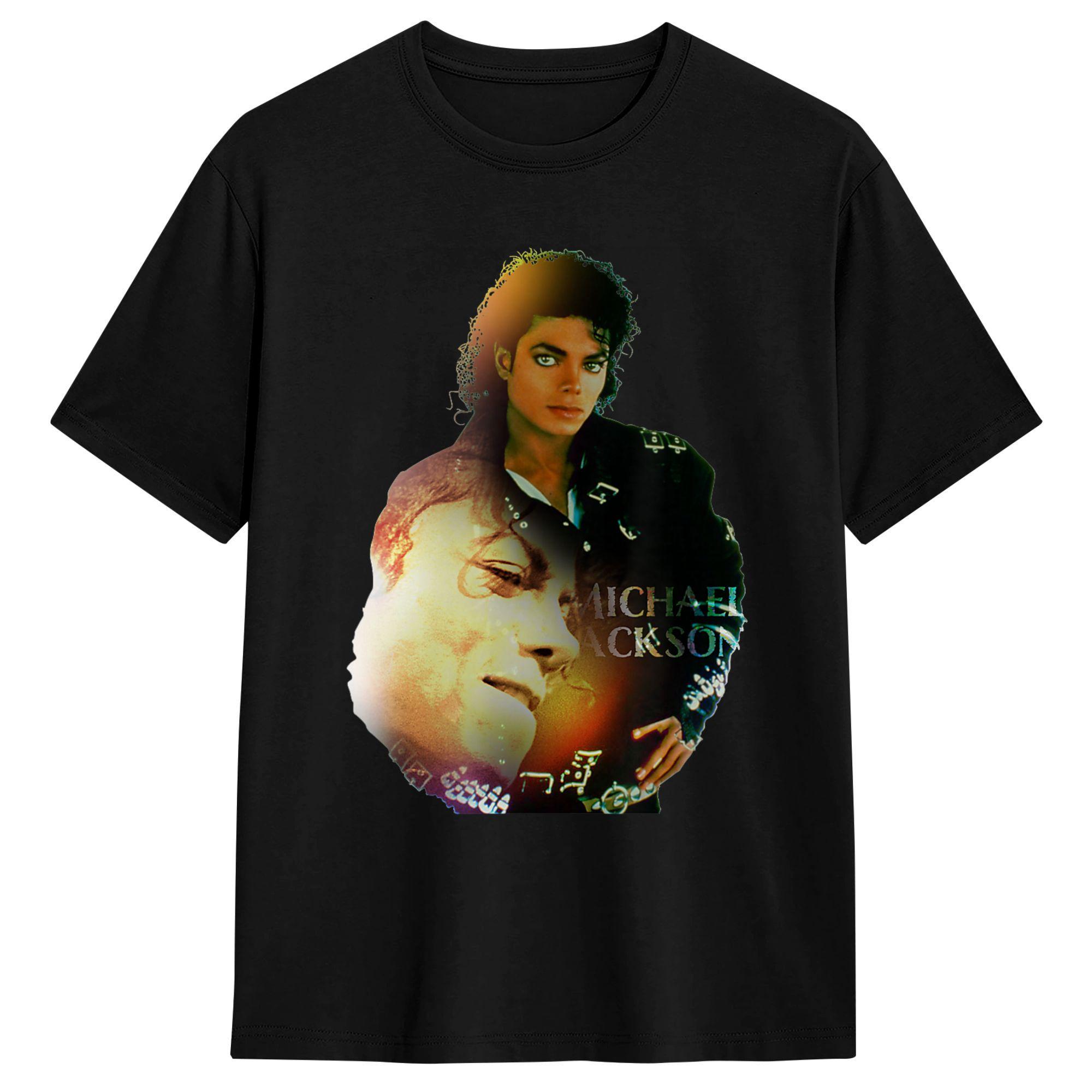 

Harajuku T-Shirt Beach Michael Jackson Dancer Fashion T-Shirts Cotton Tshirt for Man Y2K Funny Big Size Short Sleeve Tops S разноцветный