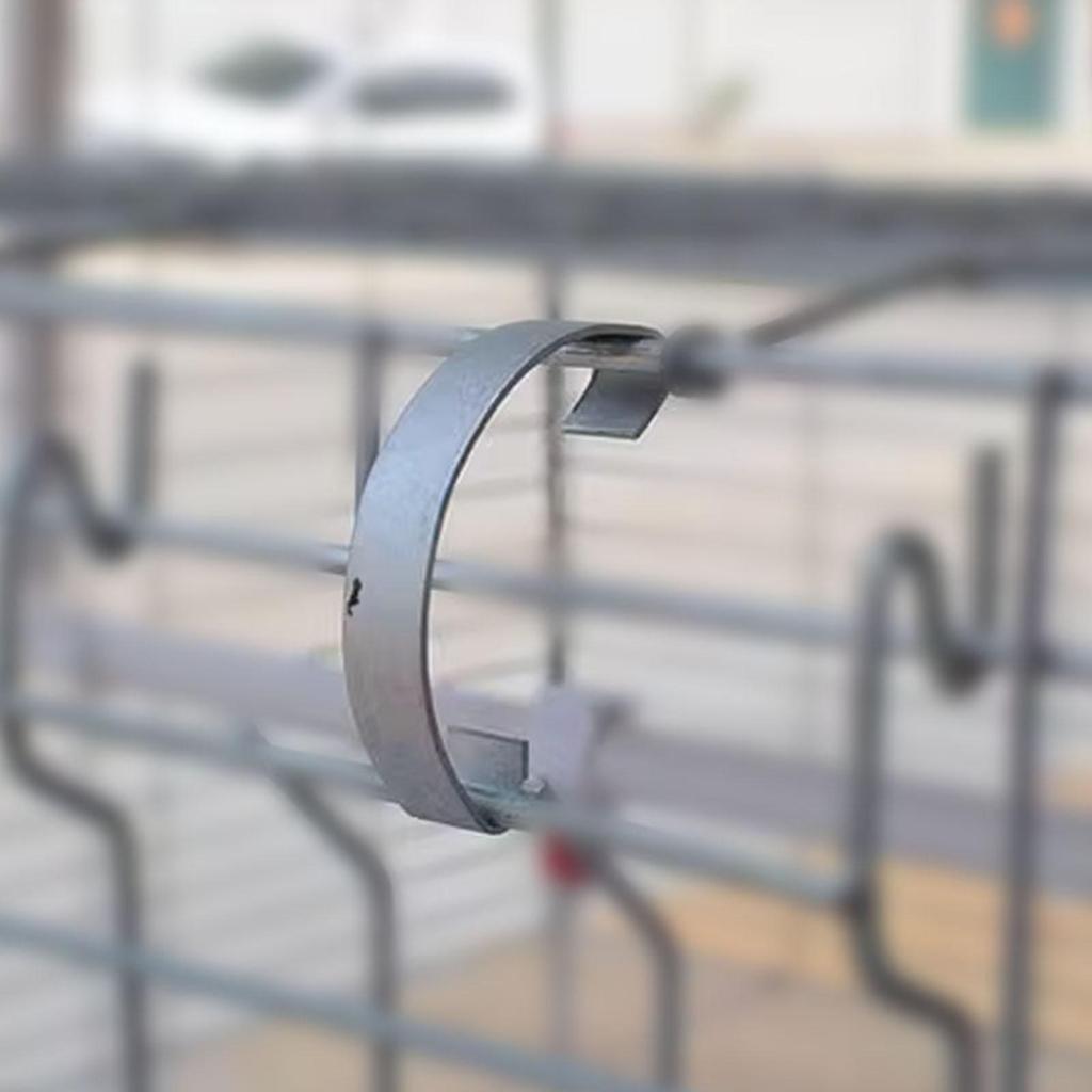 100Pcs Steel Cage Door Hooks Hanging Hooks Practical Fasteners Heavy Duty Accessories for Chicken Coop Doors for Pigeon Cages