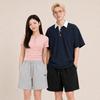 Made In Korea In-House Premium 100% Cotton Wide Bermuda Shorts (S–4XL)