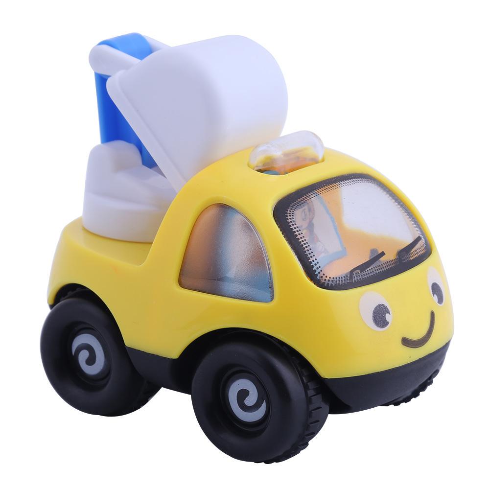 Inercyjne pojazdy inżynieryjne Pojazd Mini model Toy 4 Sztukzestaw tayo Skala Model samochodu Samochodzik dzieci