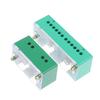 Single Phase 2-In 4/12 Outgoing Brass Terminal Block Box Household Distribution Box Junction Box Terminal Block 220 V