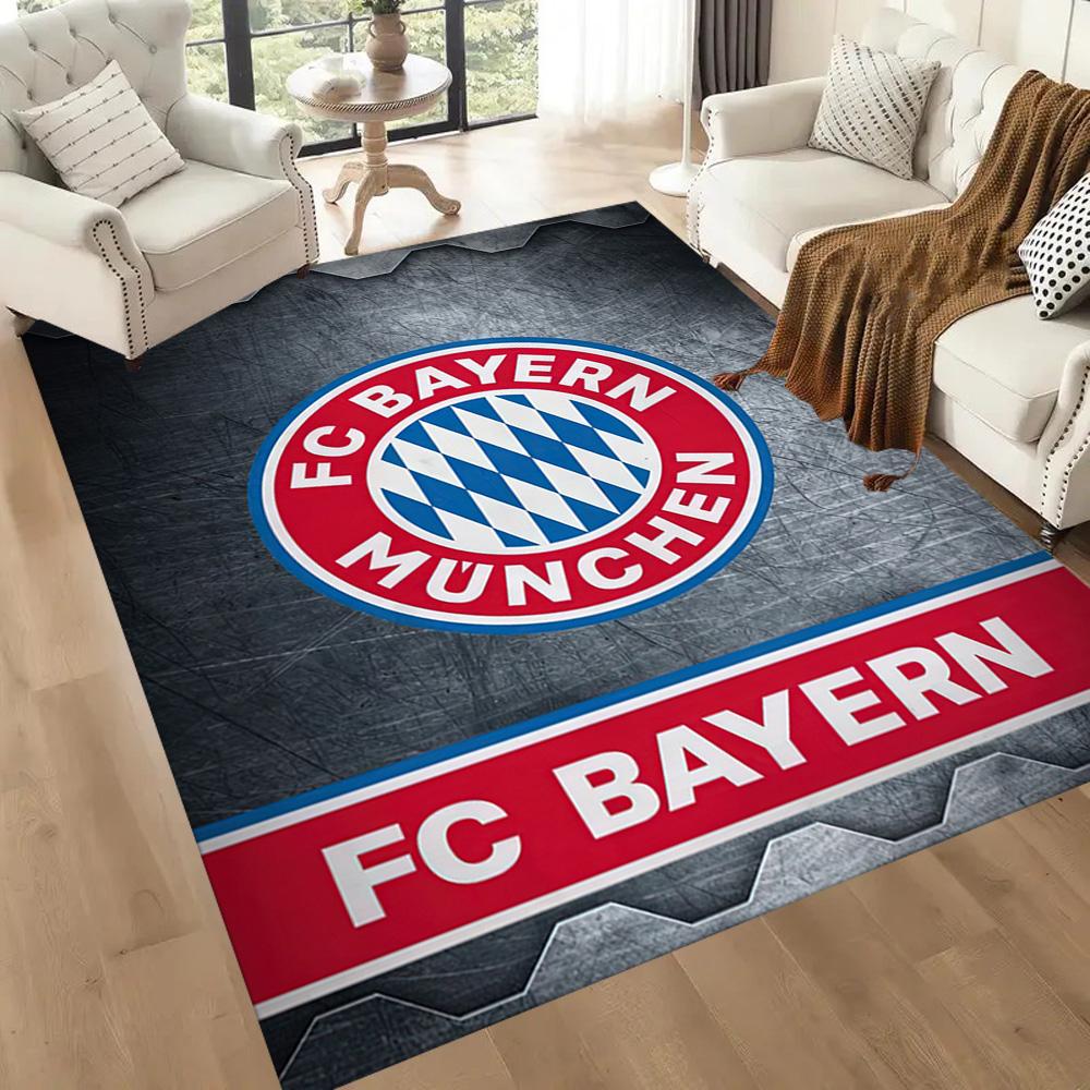 Bayern Munich Crest 5 Square Rugs Are a Great Choice for Living Rooms, Bedrooms, Home Décor, and As Gifts