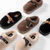 Cotton Slippers Winter 2025 New Indoor Home Non-slip Thick Bottom Plush Warm Cotton Mop Winter