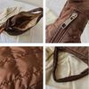 Nylon Tasche 2023 Neue frauen Tasche Handtasche Tote Herbst/Winter Neue Mode Raum Baumwolle Anzug Tasche Große Kapazität lingge Knödel Tasche