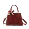 Soft leather mother bag 2025 summer new atmospheric wedding bag middle-aged mother birthday gift handbag