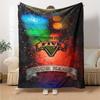 Gta Customize Your Name Blanket Lightweight Customizable Blanket Soft & Cozy Throw For Home Decor Bed Nap Sofa Four Seasons Universal