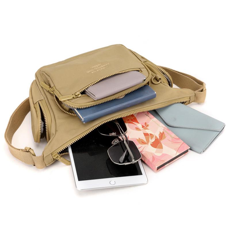 New Women's Fashion Trend Shoulder Bag Outdoor Casual Multi-layer Anti-splashing Messenger Bag