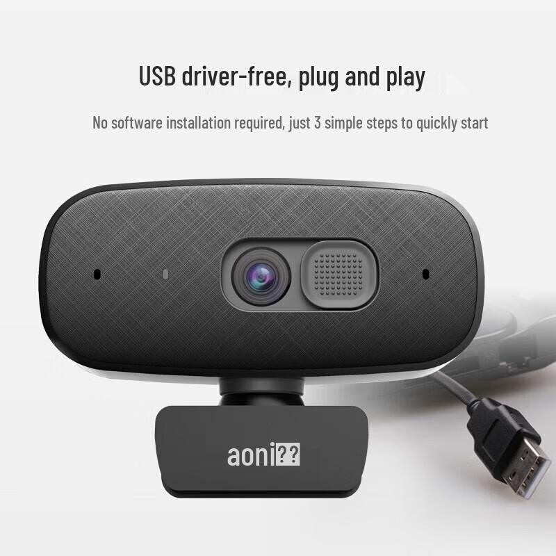 Aoni C15 1080P HD Webcam with Microphone