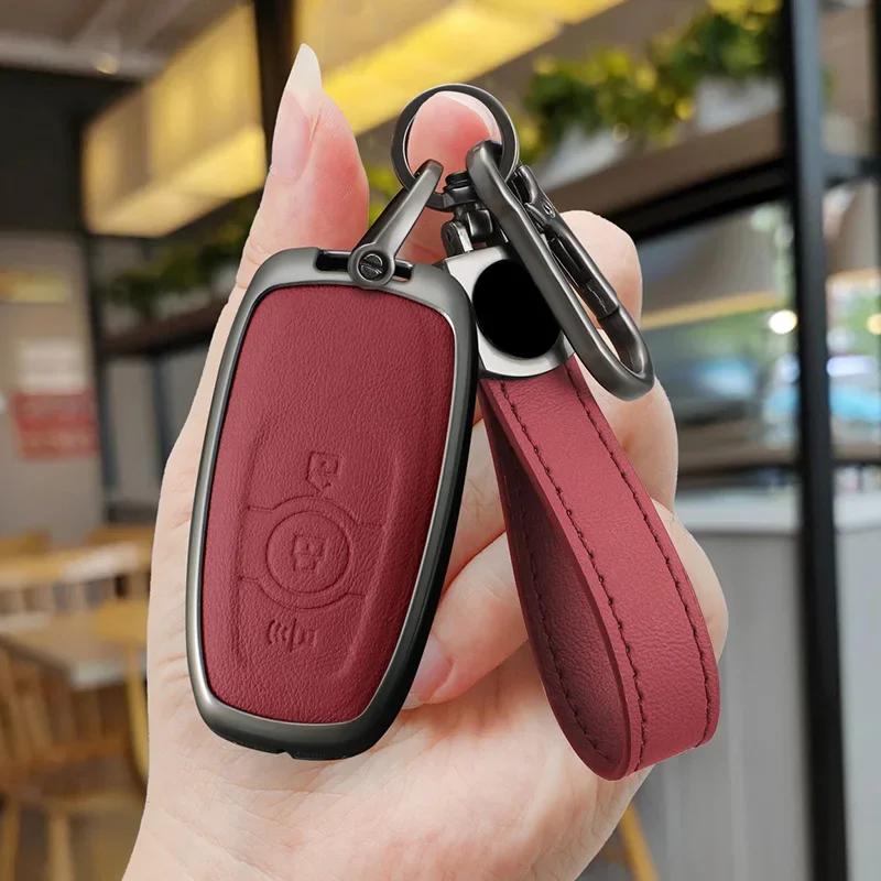 Zinc Alloy 3 Buttons Car Key Case Cover Shell Holder For Haval Jolion F7 H9 H6 H2 F7X F7H H8 H3 H4 H1 H5 H7 F5 M4 M6 H6-Coupe