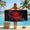 Mainz FC Druck Schnelltrocknendes Strandtuch Mikrofaser Saugfähig Tragbares Reise-Badetuch