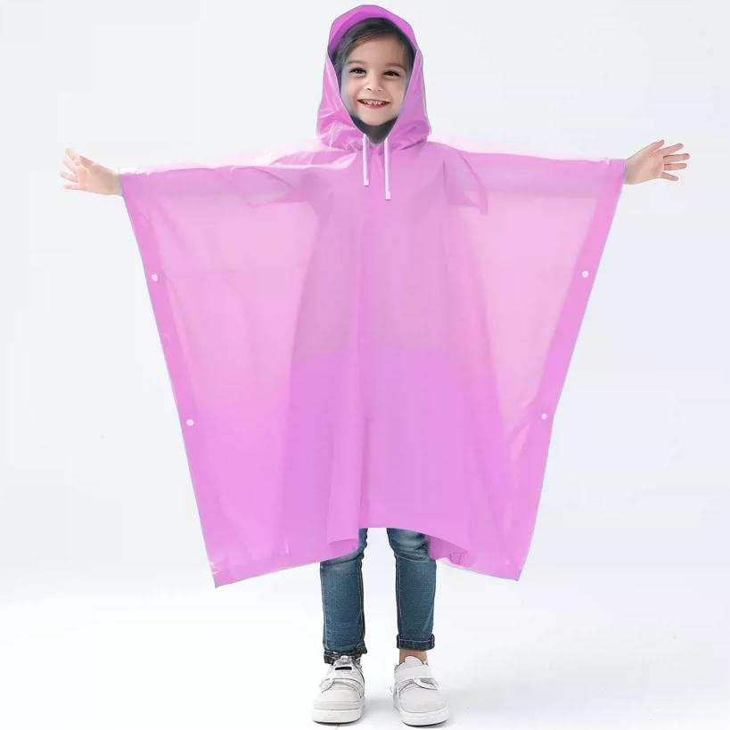 Disposable Raincoat Kids Boy's Single Long Extra Large Poncho Fishing Mountain Climbing Travel Simple Rainstorm Play