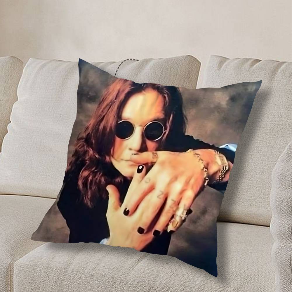 Horký kapela O-Ozzy OsbourneS Povlak na polštář Pohovka Obývací pokoj Ložnice Čelo postele Opěrka Zadní polštář Čtvercový polštář Čas na zdřímnutí