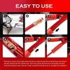 4PCS 1000A Jumper Cable Clamps Battery Crimps, Heavy Duty Alligator Battery Clips with Crimp Terminals & Non-Slip Handles, Universal for Most Cars