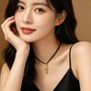 Abacus Pendant Necklace for Women, Niche Design Versatile Daily Wear Vintage Accessory Couple Style Matching