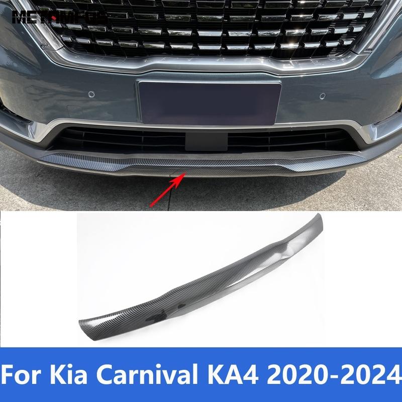 

Аксессуары Для Kia Carnival KA4 - 2024 Углепластик Передний Бампер Губа Накладка Комплект Обвеса Спойлер Диффузор Сплиттер Защита