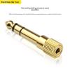 Geyun 6.5mm To 3.5mm Audio Adapter: Male-to-Female Headphone Mic Converter