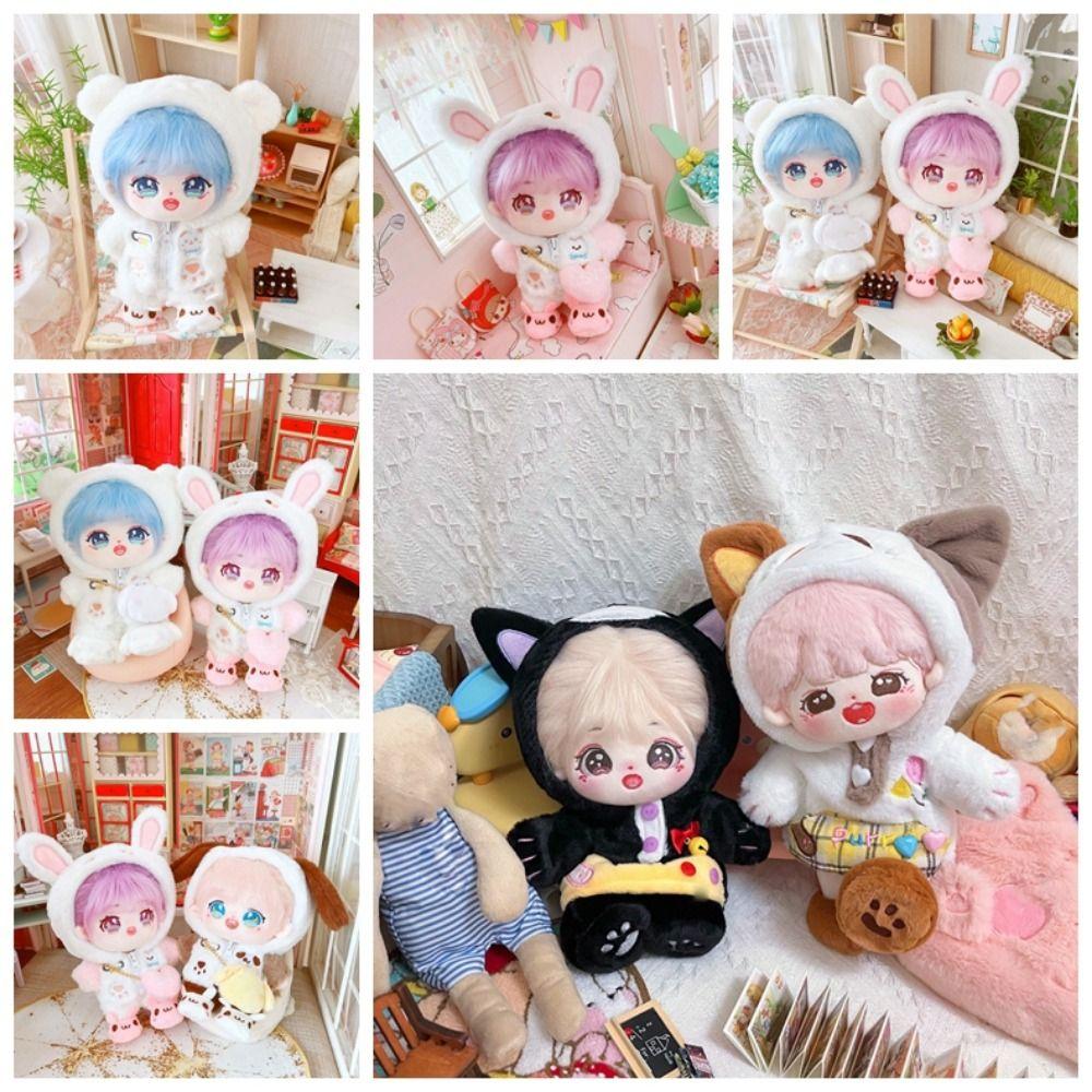 Fur Idol Doll Outfit Clothes Dress Up Animal 20cm Doll Clothes  20cm Cotton Doll