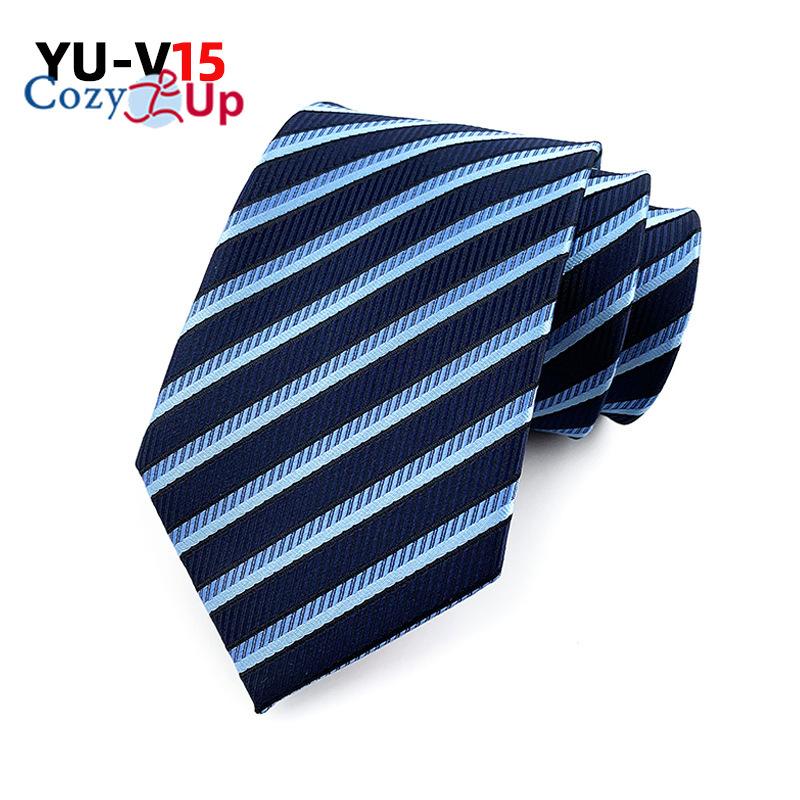 3,15" Mode gestreifte PaisleyTies Herrenkrawatte für Hochzeit