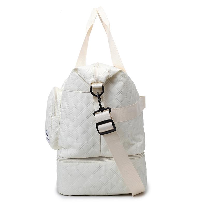 Dry and Wet Separation Travel Bag Multi-Functional Women's Large Capacity Sports Fitness Bag Separation Shoes Bags