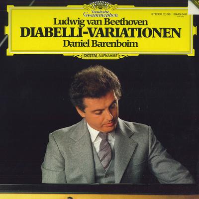 LP Record DANIEL BARENBOIM - Beethoven: Diabelli Variations In C 28MG0415 DEUTSCHE GRAMMO Japan Classical Used
