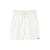 Sprayground Solid Color Loose Fit Straight Leg Shorts Unisex Shorts Cream W0914618