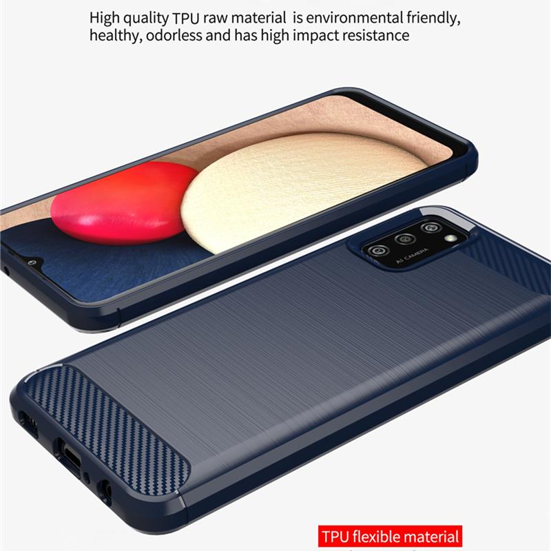 For Samsung Galaxy A02 Case Silicone Matter Soft TPU Case For Samsung A02 Case For Samsung Galaxy A02 Cover Protective Cover