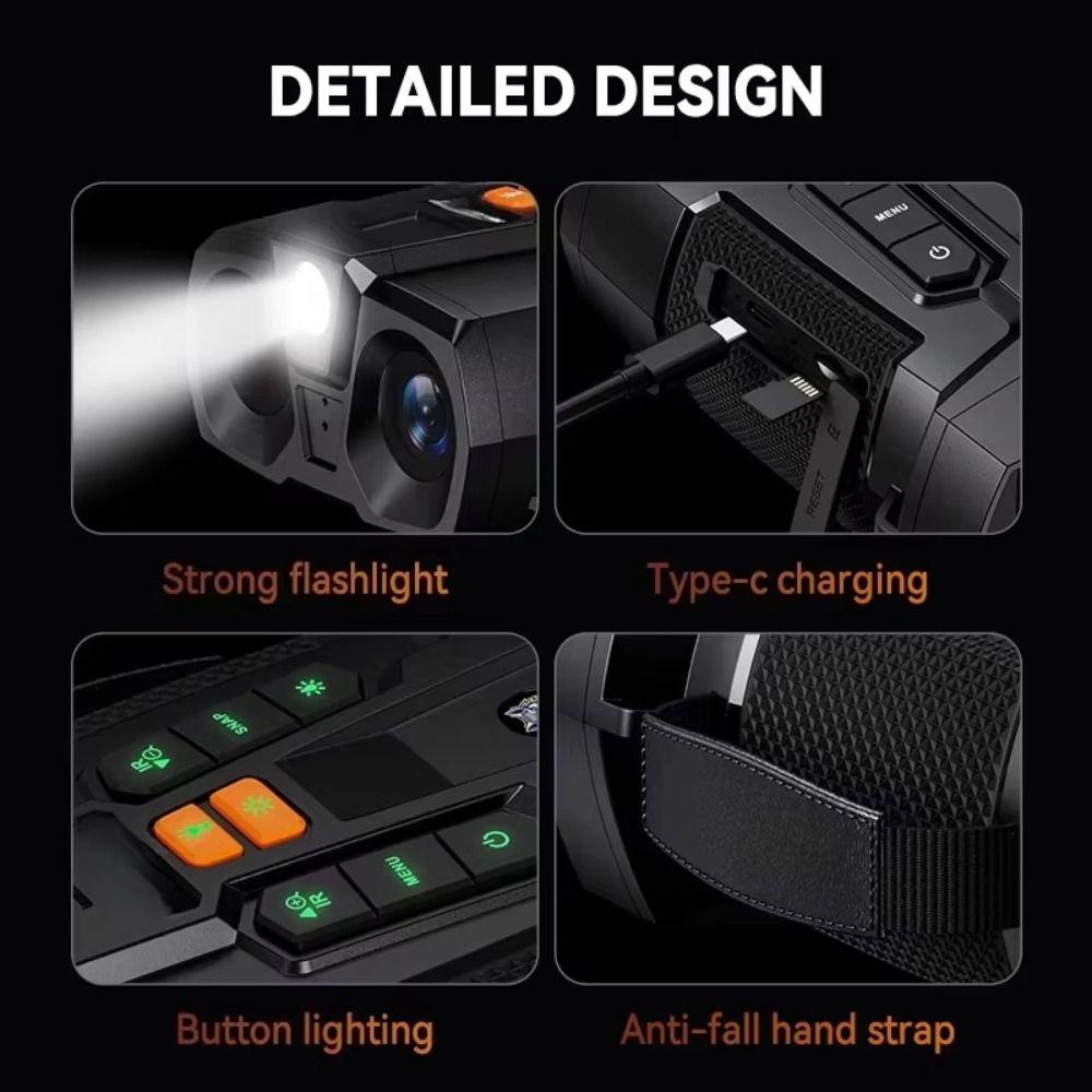 IPS Display Night Vision Binoculars Infrared Night Vision Telescope Outdoor Adventure