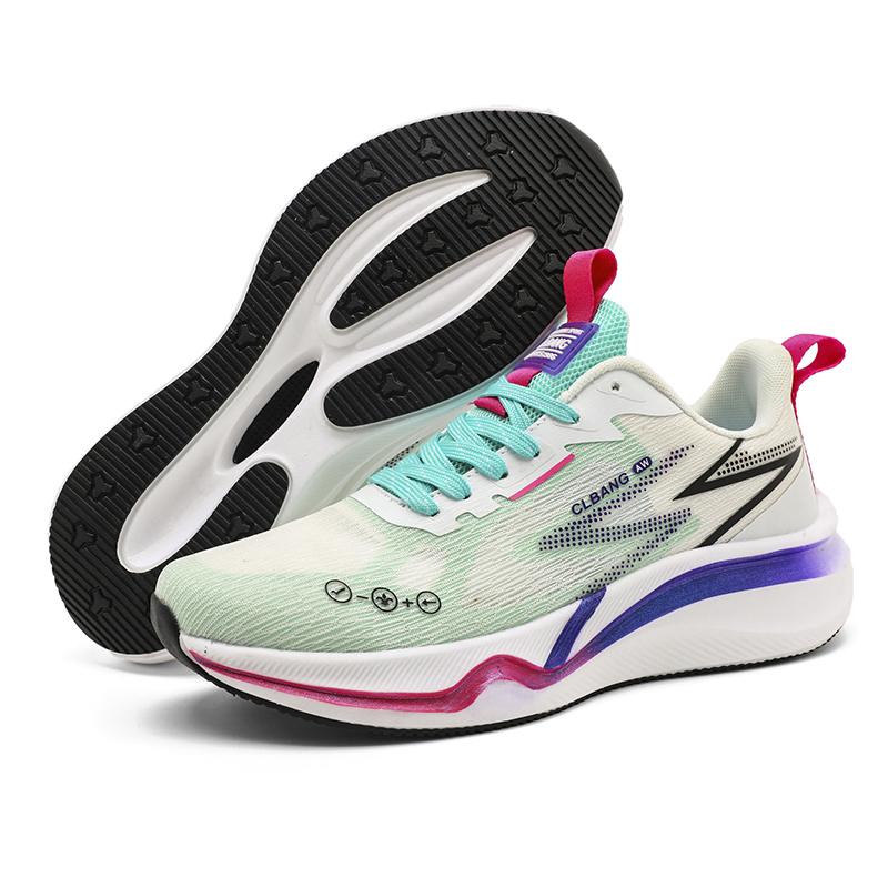 Mens Running Shoes Outdoor Sports Casual Lightweight Mesh Comfortable Flat Gym Jogging Shoes Trendy Sneakers for Men and Women