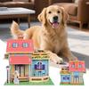 Pet Memorial House Environmentally Friendly Realistic 3D Pet House Replica of Warm Home Hand-Assembled for Perfect Farewell
