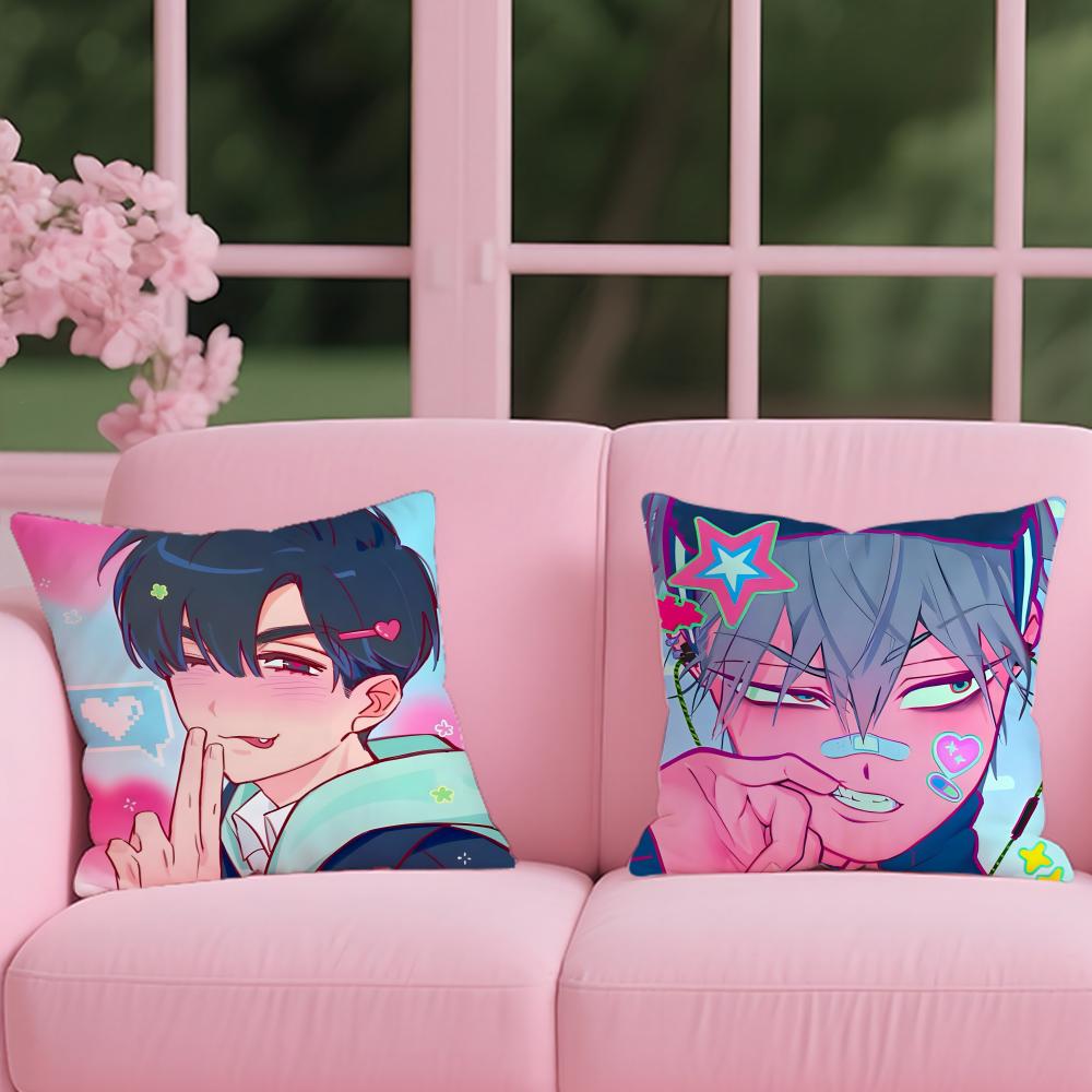 A-Alien S-Stage lvan Cushion Cover Reversible Plush Pillow Cover – For car, sofa, bedroom, perfect as a gift.