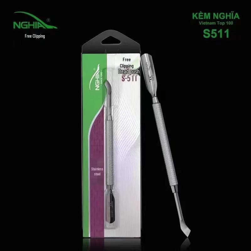 Vietnam Stainless Steel Hair Clipper & Double-headed Cuticle Pusher Set S506/S508/S511/S514