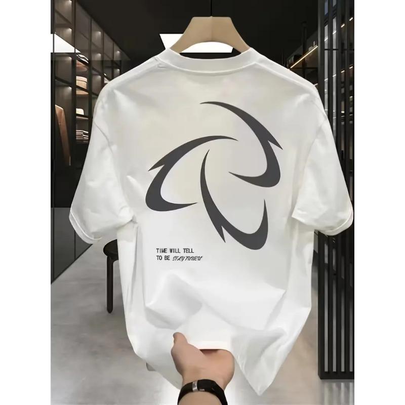 

Men s 3D printed dog leash pattern short-sleeved T-shirt - breathable summer round neck with slight elasticity, S