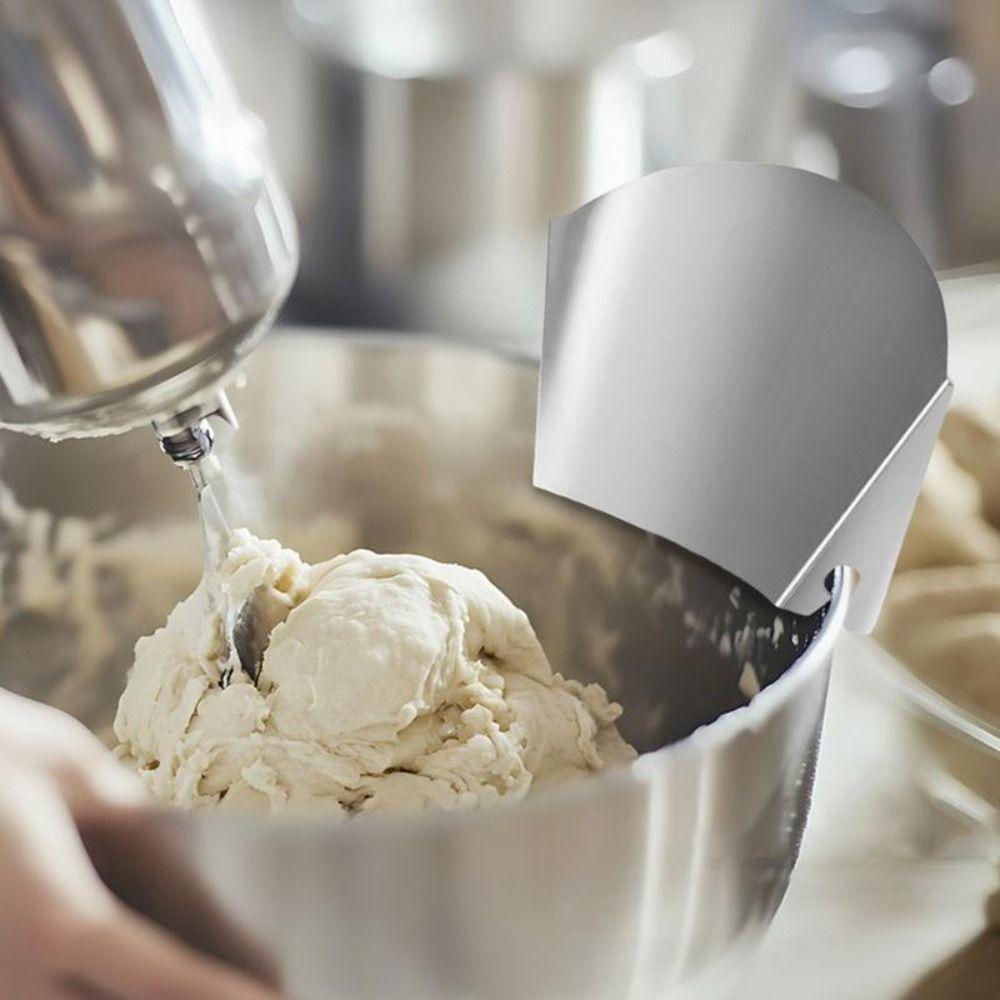 Uncharged Pour Shield Spill Prevention Splatter Back-splash New Pouring Chute  For Stand Mixer