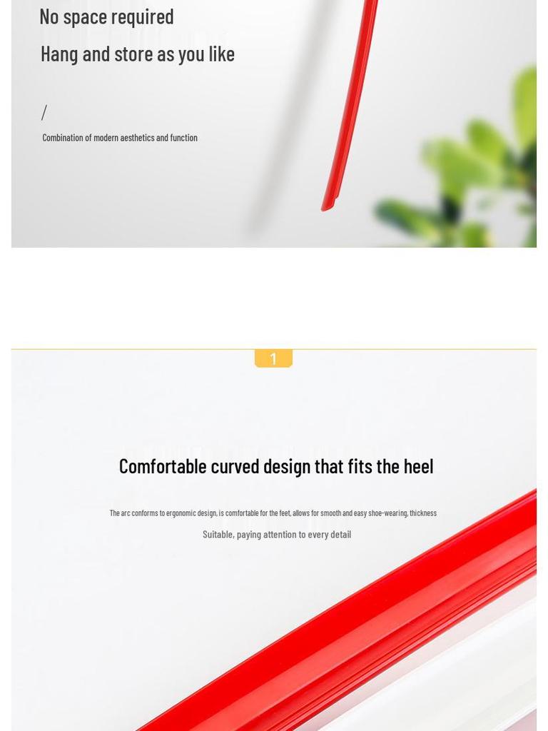 Extra Long High-End Shoehorn with Extended Handle - Ideal for Pregnant Women, Non-Bending Shoe Lifter