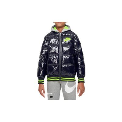 Solid Color Hooded Ribbed Cuff Jacket Kids Jackets DB7074-010