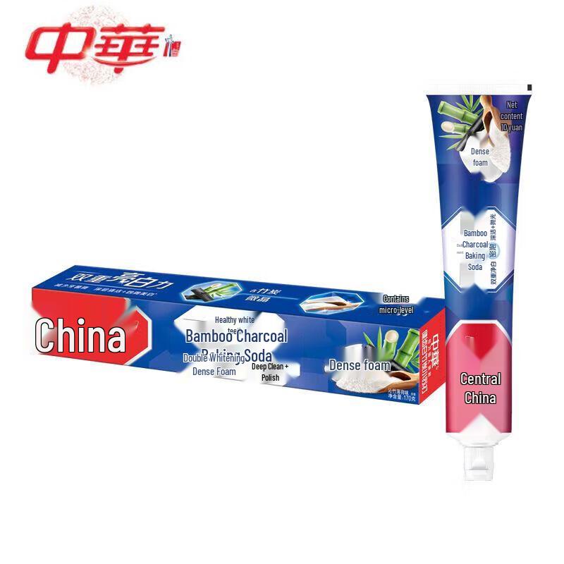 

Zhonghua Healthy White Bamboo Charcoal & Mint Toothpaste