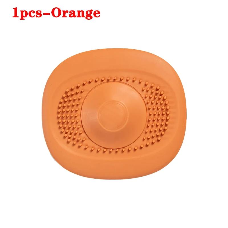 Bathroom Floor Drain Cover Press-Type Washbasin Drain Hair Catcher Anti Clogging Bath Stopper Plug Kitchen Sink Strainer Filter
