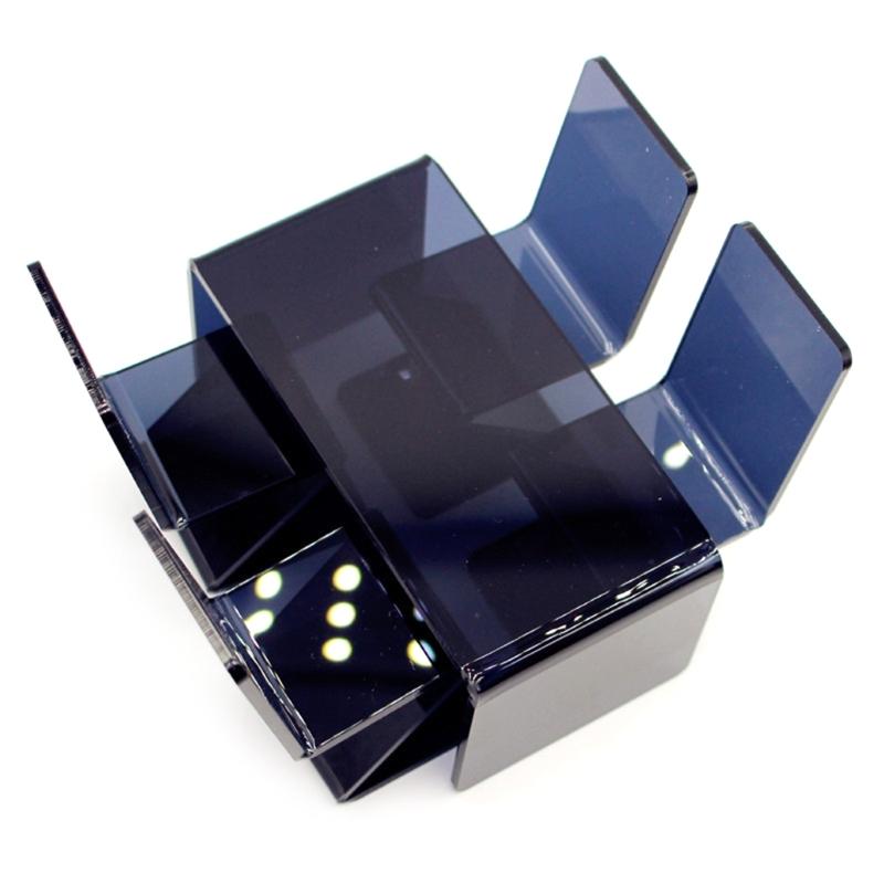 Puppenhäuser Miniatur Tisch und Stühle Set 1/12 Acryl Schreibtischstuhl Set für Puppenhäuser Dekorationen Büro Schule Laptop Display