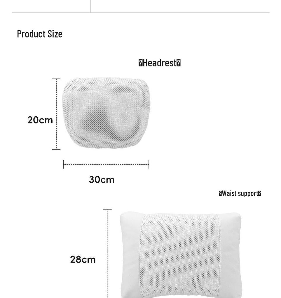 Ideal Car Headrest i6i8/L6L7L8L9: Universal Neck & Lumbar Support Cushion for All Seasons