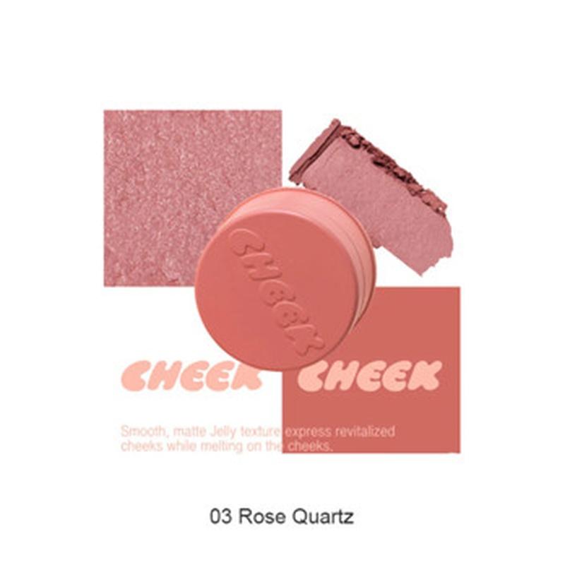TonyMoly Cheek Tone Jelly Blusher - 03 Розовый кварц 1pc