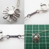 [Used] TIFFANY 925/750 Daisy Pendant/Necklace/j18-3