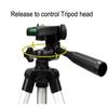 Portable Camera Tripod New Compact Flexible 4 Sections 1050mm Universal 1/4 Metal Professional Tripod with Bag