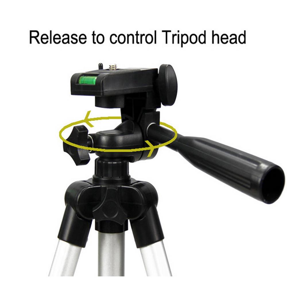 Trepied pentru cameră portabil Nou Compact Flexibil 4 secțiuni 1050 mm Trepied profesional din metal 1/4 universal cu geantă