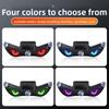 Cool Car Demon Eye Light Suction Cup Installation LED Atmosphere Light  Auto Decoration