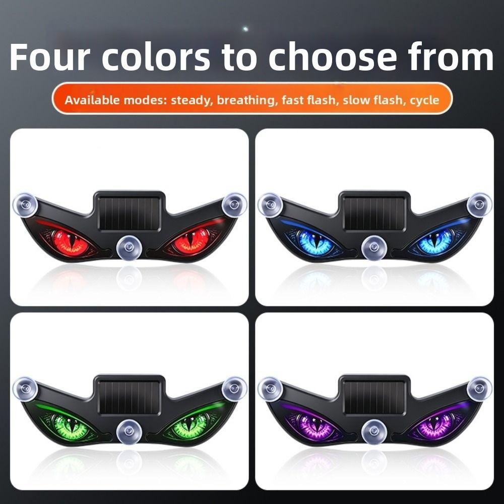 Cool Car Demon Eye Light Suction Cup Installation LED Atmosphere Light Auto Decoration