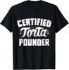 Zertifiziertes Torta-Stampfer T-Shirt Unisex T-Shirt