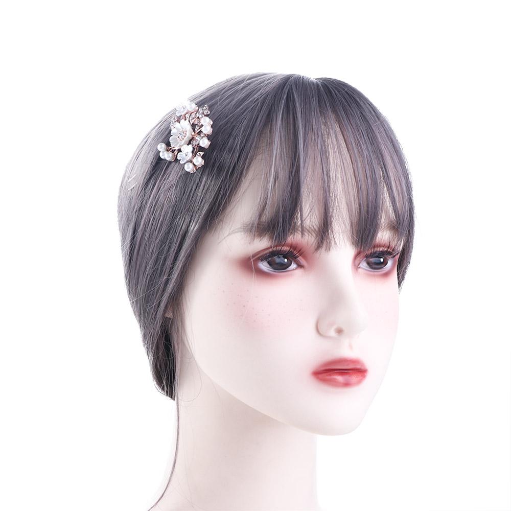 Hairpin Korean Style Headwear Five-tooth Hair Comb Rhinestone Hair Stick Hair Accessories